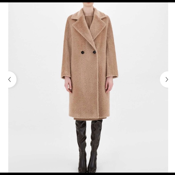 EUC Coat baby alpaca and wool blend size L - Picture 5 of 10